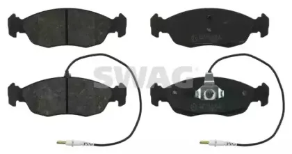 Комплект тормозных колодок, дисковый тормоз SWAG купить